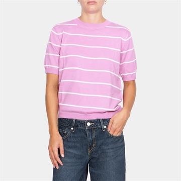 Grunt Ferro s/s Bas Knit Stripe Rose